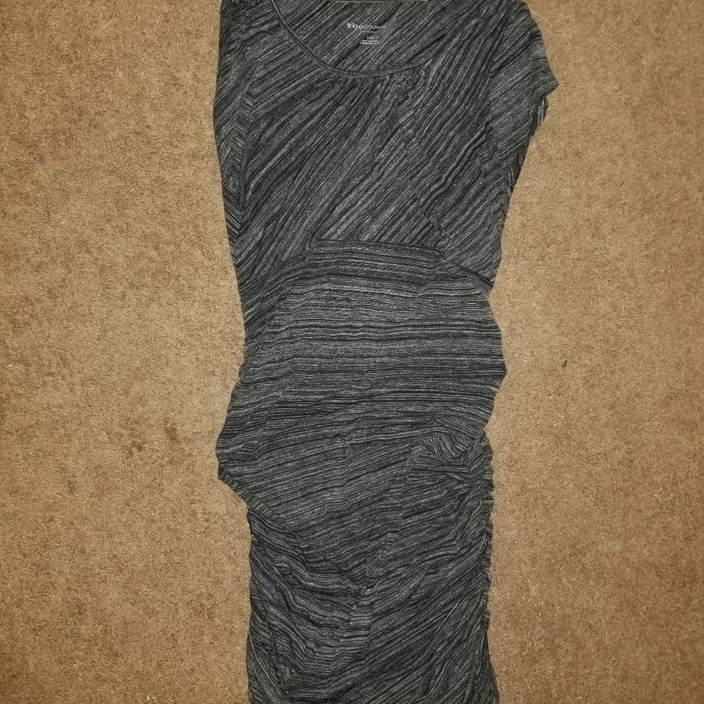Gray Maternity Dress